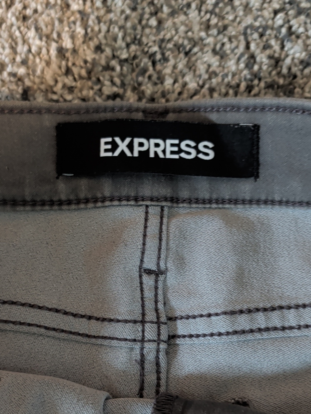 Express Mid Rise Stretch+ Legging - Picture 2 of 7